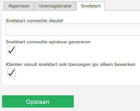 Token ophalen voor de urenregistratie SnelStart koppeling